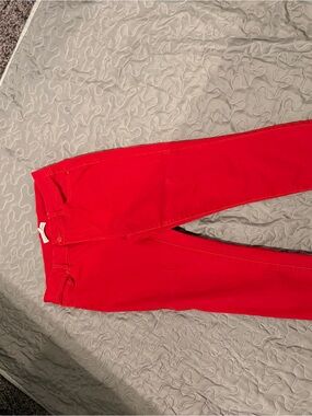 Artisan Ny Bold Red Skinny Jeans